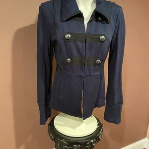 Cabi Navy Blue Military style jacket size M